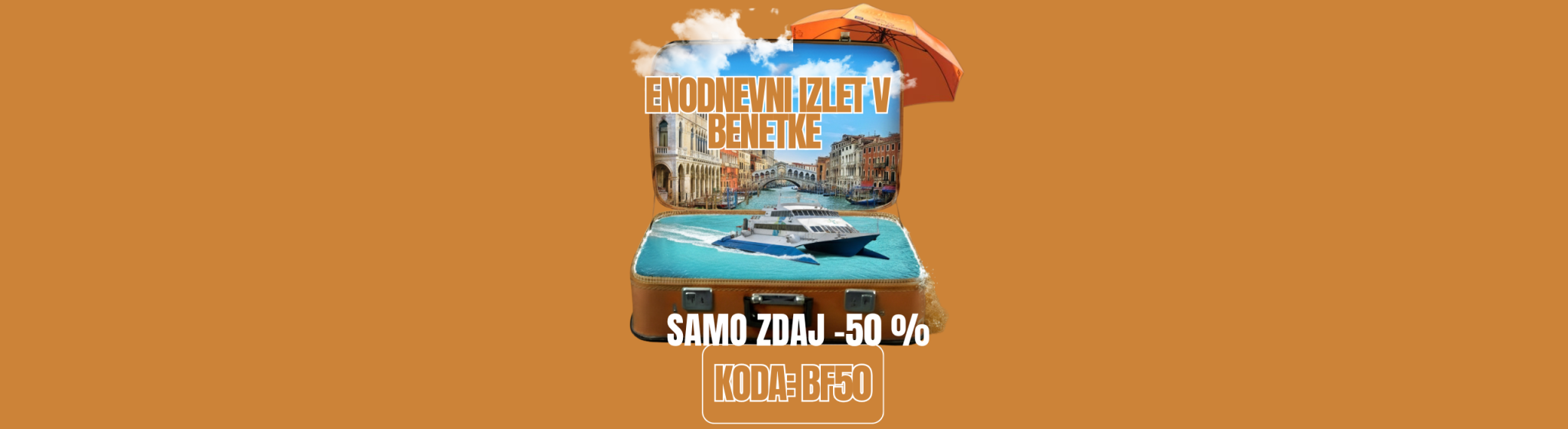 Black Friday izlet v Benetke