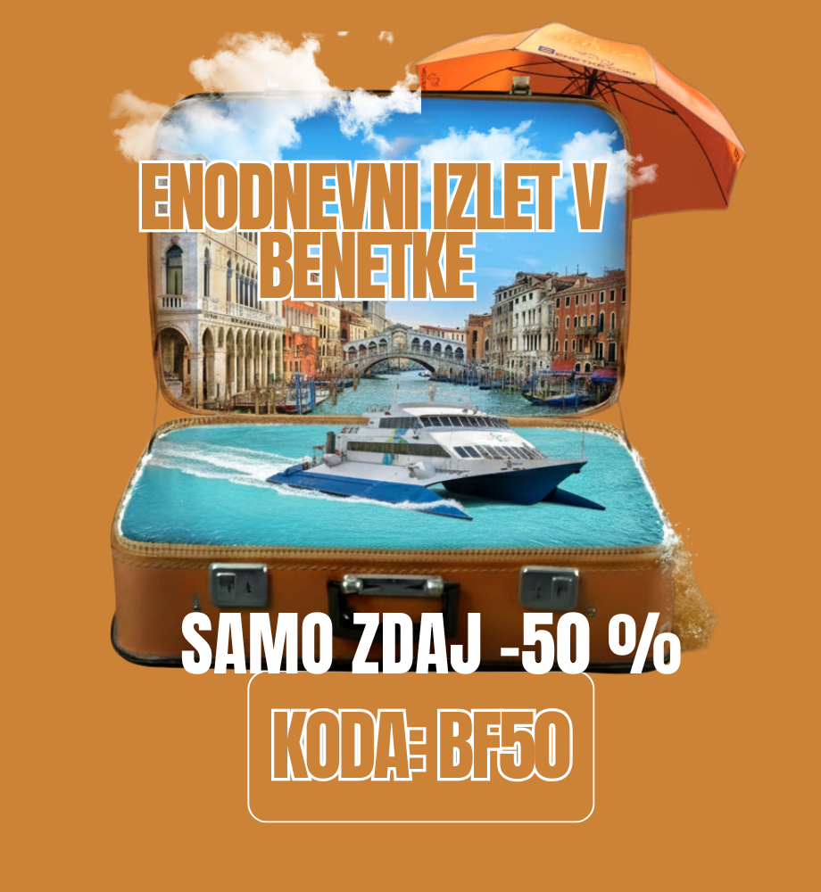 Black Friday izlet v Benetke